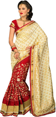 

Chirag Sarees Self Design Banarasi Art Silk Saree(Multicolor)