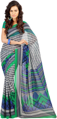 

Party Wear Dresses Printed Fashion Art Silk Saree(Multicolor), Multicolor329