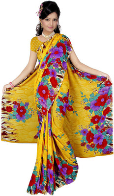 

Ishin Printed Fashion Georgette Saree(Multicolor)