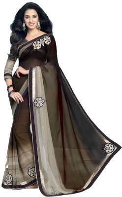 

Shree Vardhman Printed Daily Wear Georgette Saree(Multicolor)