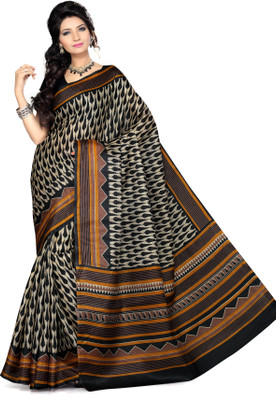 

Ishin Printed Fashion Silk Saree(Multicolor)