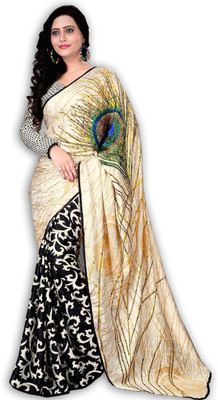 

Kalaniketanfashion Embroidered Bollywood Georgette Saree(Multicolor)
