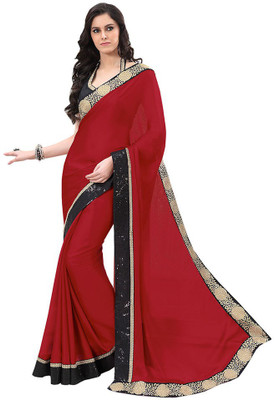 

Indian Wear Online Printed Fashion Pure Chiffon Saree(Multicolor), Multicolor397