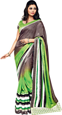 

Vishal Solid Fashion Jacquard Saree(Multicolor)