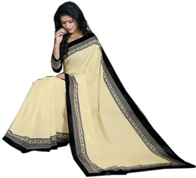 

Indian Wear Online Printed Fashion Pure Chiffon Saree(Multicolor), Multicolor289