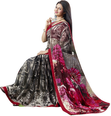 

Lovelylook Printed Fashion Georgette Saree(Multicolor)