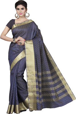 

Rani Saahiba Self Design Fashion Art Silk Saree(Dark Blue)