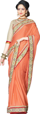 60% OFF on Triveni Self Design Fashion Georgette Saree(Orange) 60% OFF on Triveni Self Design Fashion Georgette Saree(Orange)