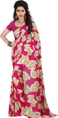 

Anushree Saree Printed Fashion Dupion Silk Saree(Multicolor)