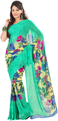 

Indian Wear Online Printed Fashion Art Silk Saree(Multicolor), Multicolor204