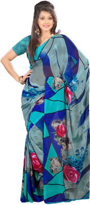 

Indian Wear Online Printed Fashion Art Silk Saree(Multicolor), Multicolor170