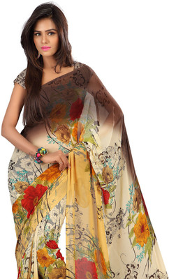 

Stylish Girls Printed Fashion Georgette Saree(Multicolor), Multicolor58