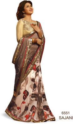 

Ridham Sarees Self Design Fashion Georgette Saree(Multicolor)