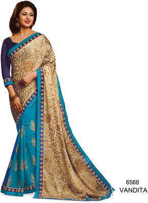 

Ridham Sarees Self Design Fashion Georgette Saree(Multicolor)