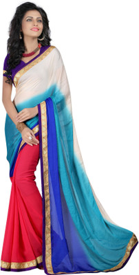 

Gunjan Creations Self Design Fashion Raw Silk Saree(Multicolor), Gunjancreation
