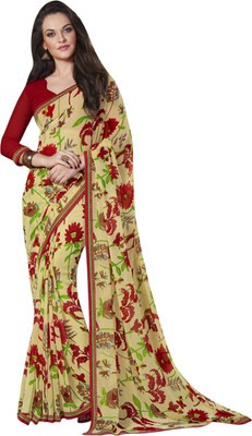 

Vishal Solid Fashion Georgette Saree(Yellow)