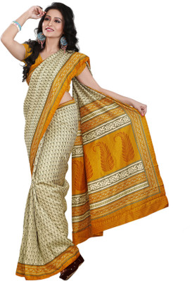 

Sunaina Printed Fashion Art Silk Saree(Multicolor)