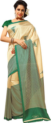 

Sunaina Printed Fashion Art Silk Saree(Multicolor)