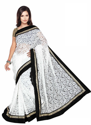 

Party Wear Dresses Printed Fashion Net Saree(Multicolor), Multicolor643