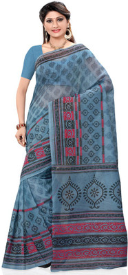

Shelina Printed Fashion Cotton Saree(Grey)