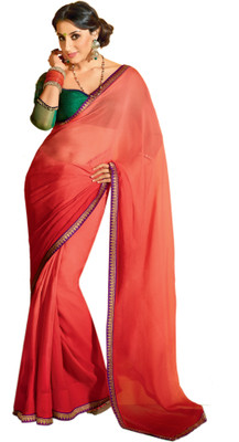 

Vishal Solid Fashion Chiffon Saree(Maroon)