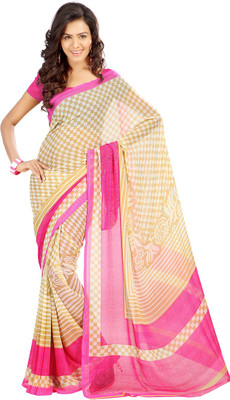 

Indian Wear Online Printed Fashion Art Silk Saree(Multicolor), Multicolor340
