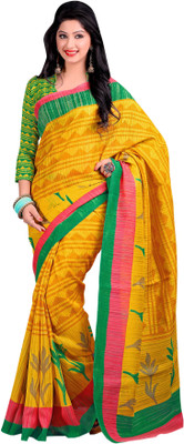

Sunaina Printed Fashion Art Silk Saree(Multicolor)