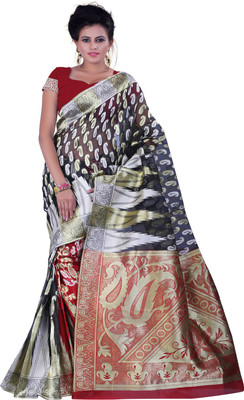 

Fashiondeal Self Design Banarasi Banarasi Silk Saree(Multicolor)