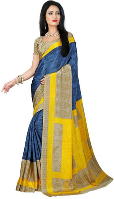 

Desi Butik Printed Fashion Crepe Saree(Multicolor)