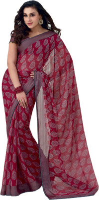 

Vishal Printed Fashion Chiffon Saree(Maroon)
