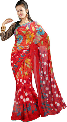

Anushree Saree Self Design Fashion Georgette Saree(Multicolor)