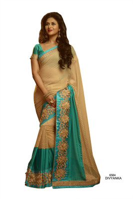 

Ridham Sarees Self Design Fashion Georgette Saree(Multicolor)