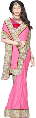 61% OFF on Triveni Self Design Fashion Georgette Saree(Pink) 61% OFF on Triveni Self Design Fashion Georgette Saree(Pink)