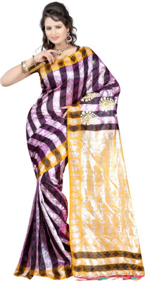 

Anushree Saree Self Design Fashion Handloom Banarasi Silk Saree(Multicolor), Dark yellow