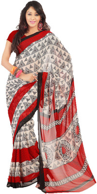 

Indian Wear Online Printed Fashion Art Silk Saree(Multicolor), Multicolor137