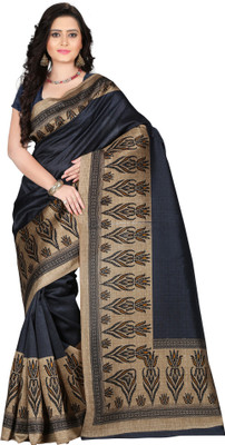 

E-Vastram Printed Bollywood Art Silk Saree(Multicolor), Multicolor-3
