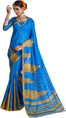 

Sunaina Printed Fashion Art Silk Saree(Multicolor)