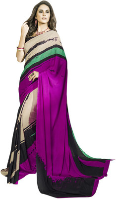 

Saara Printed Fashion Silk Saree(Multicolor)