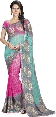 

Vishal Printed Fashion Georgette Saree(Multicolor)