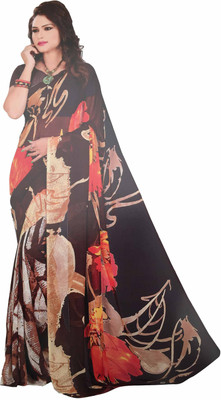 

Aarti Apparels Printed Fashion Chiffon Saree(Multicolor)