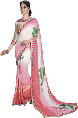 

Saara Printed Fashion Georgette Saree(Multicolor)
