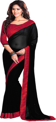 

Fashiondeal Solid Fashion Georgette Saree(Maroon)
