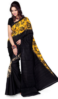 

Cenizas Printed Fashion Georgette Saree(Multicolor), Yellow