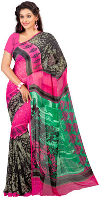

Indian Wear Online Printed Fashion Art Silk Saree(Multicolor), Multicolor263