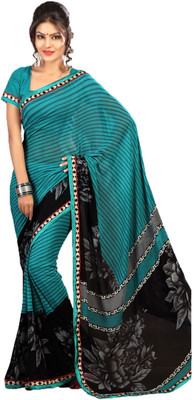 

Party Wear Dresses Printed Fashion Art Silk Saree(Multicolor), Multicolor131