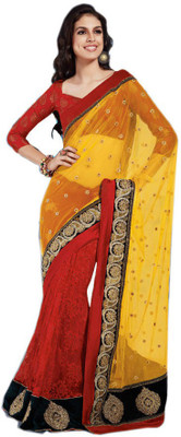 

Party Wear Dresses Printed Fashion Pure Chiffon Saree(Multicolor), Multicolor314