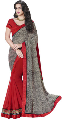 

Desi Butik Embroidered Fashion Jacquard Saree(Multicolor)