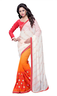 

Suvastram Printed Fashion Georgette Saree(Multicolor)