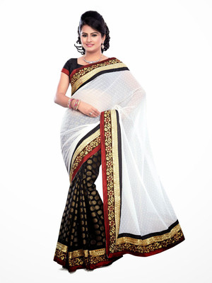 

Indian Wear Online Printed Fashion Georgette Saree(Multicolor), Multicolor603