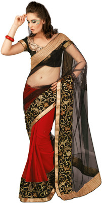 

Chirag Sarees Self Design Fashion Georgette Saree(Multicolor)